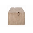 Argyle 3-Piece Cocktail Table Modern Light Ash Ivory Finish Reclaimed Solid Wood