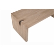 Argyle 3-Piece Cocktail Table Modern Light Ash Ivory Finish Reclaimed Solid Wood