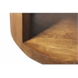 Molly Cocktail Table 2-Piece Set in a Modern Royal Walnut on Solid Wood