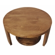 Molly Cocktail Table 2-Piece Set in a Modern Royal Walnut on Solid Wood