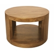 Molly Cocktail Table 2-Piece Set in a Modern Royal Walnut on Solid Wood