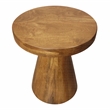 Tyson Nesting End Table 2-Piece Set in Modern Royal Walnut Finish on Solid Wood