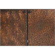 Balthazar Sideboard with Contemporary Multi-colored Dark Copper Tone Iron Doors