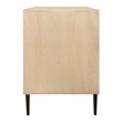 Ren 2-Drawer Nightstand in Contemporary Aged Natural Finish on Solid Wood