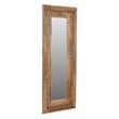 Ayla Mirror in Natural Finished Traditional Handcarved Solid Wood