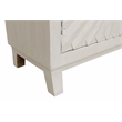Bayside 4-Door Sideboard in Mid-century Ivory on Solid Wood