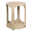 Jenna Cocktail Table 2-Piece Set in Coastal Natural Finish on Solid Wood