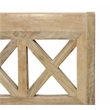 Jenna Counter Chair 2-Piece Set in a Natural Farmhouse Finish on Solid Wood