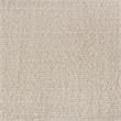 Keegan Rattan Swivel Chair in Ivory Linen Fabric with Coastal Solid Wood Trim