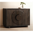 Augustus 2-Door Sideboard in a Modern Barista Brown Finish on Solid Wood