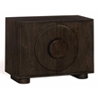 Augustus 2-Door Sideboard in a Modern Barista Brown Finish on Solid Wood