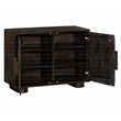 Augustus 2-Door Sideboard in a Modern Barista Brown Finish on Solid Wood