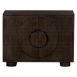 Augustus 2-Door Sideboard in a Modern Barista Brown Finish on Solid Wood
