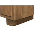 Augustus 2-Door Sideboard in a Modern Spice Tan Finish on Solid Wood