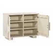 Augustus 2-Door Sideboard in a Modern Stone Natural Finish on Solid Wood