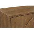 Augustus 4-Door Sideboard in a Modern Spice Tan Finish on Solid Wood