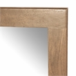 Carmenita Mirror in Rich Umber Brown Finish on Mango Solid Wood