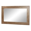 Carmenita Mirror in Rich Umber Brown Finish on Mango Solid Wood