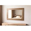 Carmenita Mirror in Rich Umber Brown Finish on Mango Solid Wood