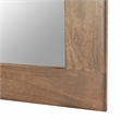 Carmenita Mirror in Rich Umber Brown Finish on Mango Solid Wood
