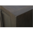 Jaden Solid Wood Sideboard With 3 Drawers And 4 Doors In Charred Ember Brown