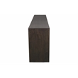Jaden Solid Wood Sideboard With 3 Drawers And 4 Doors In Charred Ember Brown