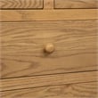 Astrid 8 - Drawer Dresser in Natural Finish on Oak Solid Wood