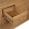 Astrid 8 - Drawer Dresser in Natural Finish on Oak Solid Wood