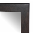 Carmenita Mirror in Rich Umber Brown Finish on Mango Solid Wood