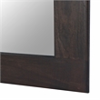 Carmenita Mirror in Rich Umber Brown Finish on Mango Solid Wood