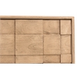 Durant Credenza in Neutral Beige Finish on Mango Solid Wood