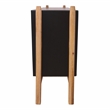 Fawkes 4-Door Sideboard in Matte Black Finish on Mango Solid Wood