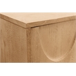 Terrance 4-Door Sideboard in Natural Finish on Mango Solid Wood