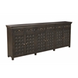Anisa 105'' Sideboard in Antique Brown Finish on Mango Solid Wood