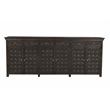 Anisa 105'' Sideboard in Antique Brown Finish on Mango Solid Wood