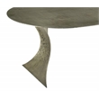 Sheridan Milo Round Iron Cocktail Table in Powdered Gold Finish