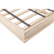 Flagstaff Queen Bed in Stone Natural Finish on Mango Solid Wood