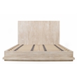 Flagstaff King Bed in Stone Natural Finish on Mango Solid Wood
