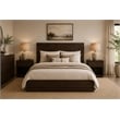Flagstaff Queen Bed in Barista Brown Finish on Mango Solid Wood