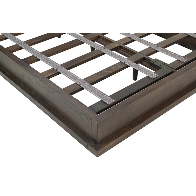 Flagstaff King Bed in Barista Brown Finish on Mango Solid Wood