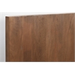 Flagstaff Queen-Size Bed in Spice Tan Finish on Mango Solid Wood