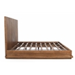 Flagstaff California King Bed in Spice Tan Finish on Mango Solid Wood