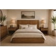 Flagstaff Eastern King Bed in Spice Tan Finish on Mango Solid Wood