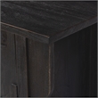 Clint 2-Door Sideboard in Dark Chocolate Brown Finish on Solid Wood