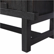Clint 2-Door Sideboard in Dark Chocolate Brown Finish on Solid Wood