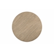 Carmenita Round Dining Table In Smoky Walnut Finish on Solid Wood