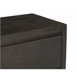 Otis 2 Drawer Night Stand in Barista Brown Finish on Mango Solid Wood