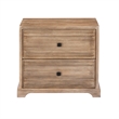 Carmenita Bedroom Set With 1 Dresser And 2 Nightstands In Rustic Light Brown