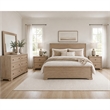 Carmenita Bedroom Set With 1 Dresser And 2 Nightstands In Rustic Light Brown
