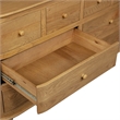 Astrid Bedroom Set With 1 Dresser And 2 Nightstands In Natural Finish